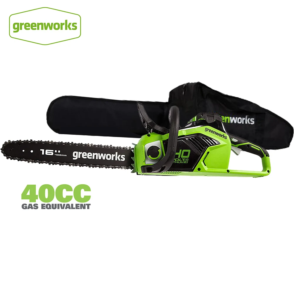 

Цепная пила Greenworks GD40CS18, 40 в, 16 реек, 20 м/с