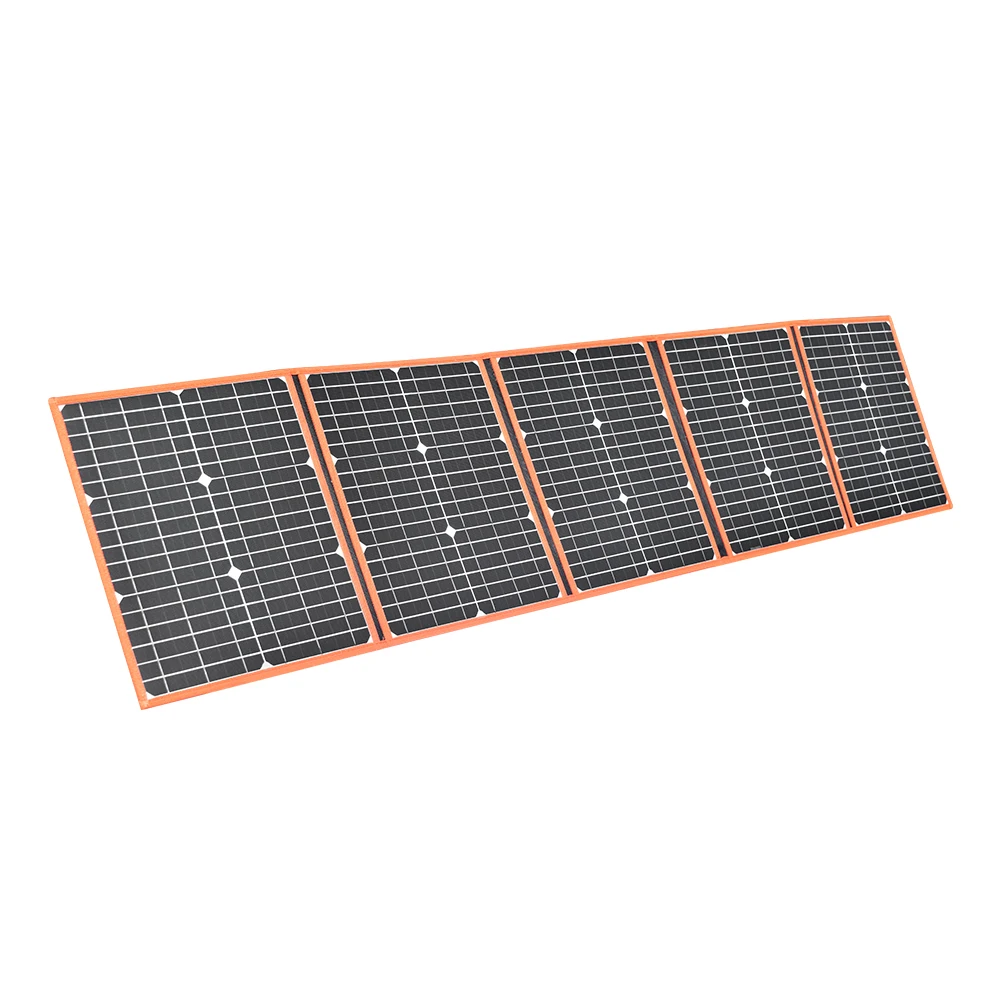  100W 18V Solar Panel Portable Foldable Solar Bag DC 5V USB Output for outdoor travel Camping Car Bo