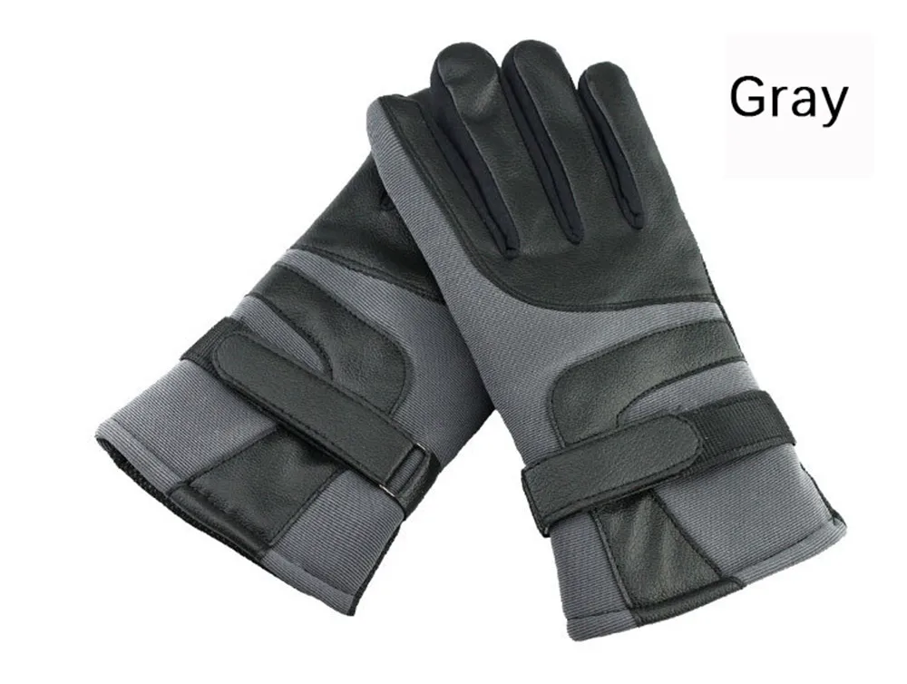 Мужские/женские перчатки для велоспорта зимние лыжные перчатки с сенсорным экраном уличные толстые теплые защитные до минус 30 градусов мягкие мотоциклетные перчатки для верховой езды