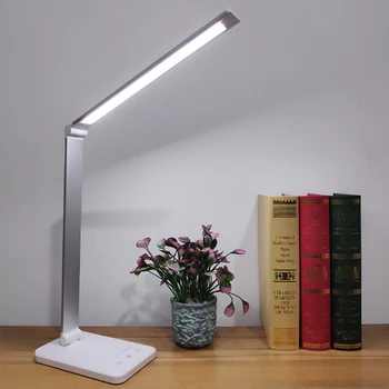 

USB Chargeable LED Desk Lamp Table light 3 Color Modes x 10 Dimable Levels Touch 2000mAh Reading Eye-protect Led Table Light