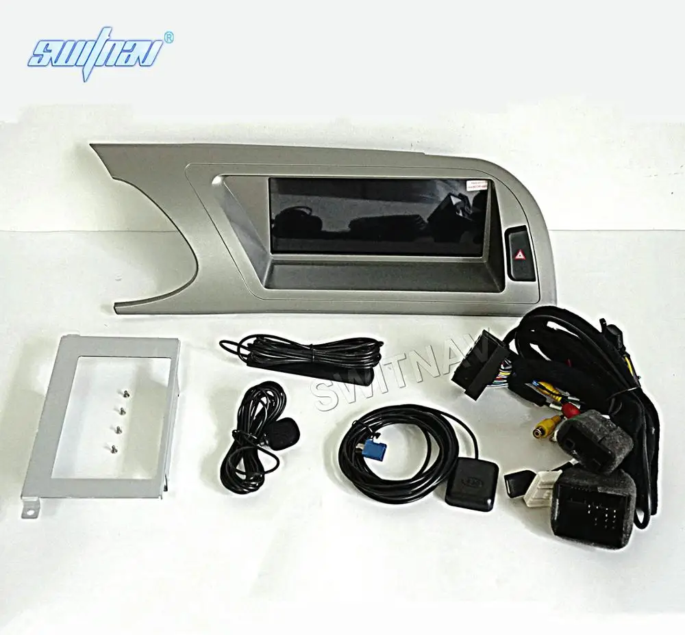 Flash Deal SWITNAV 4GB + 32GB Android 7.1 CAR DVD Player For A4L 2009-2012 car multimedia AUTO support DVR WIFI DAB OBD car audio gps 5