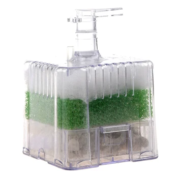 

New New XY-2011 Air Driven Biochemical Bio Corner Sponge Filter for Aquarium Fish Tank