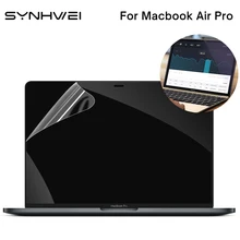 Protecteur d'écran HD pour MacBook Air Pro 13.3, 2020, 13, 15 pouces, barre tactile, 12 films PET, accessoires pour ordinateur portable