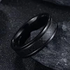 2022 Vintage Roman Numerals Men Rings Temperament Fashion 6mm Width Stainless Steel Rings For Men Jewelry Gift ► Photo 3/5