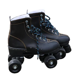 Waterproof Skate Shoes Double Row Professional Beginner Tide Personalized New Style Unisex Paten Ayakkabi Inline Skates KC50LH