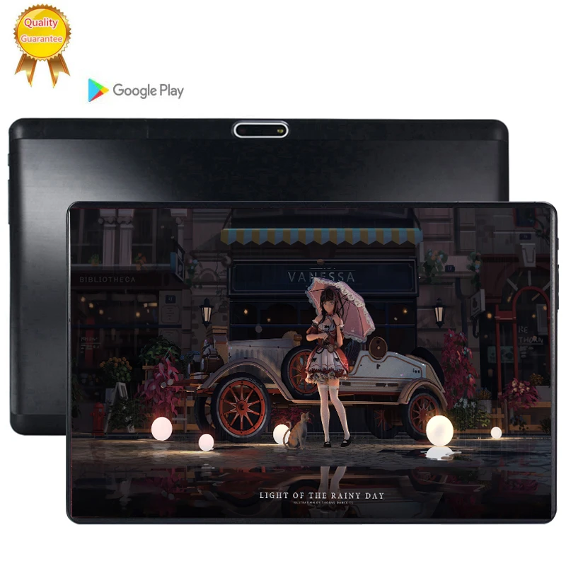 LZWIN 10 1 дюймов 3g LTE 2.5D экран планшет Восьмиядерный 6 ГБ 128 Гб rom 5 0 МП gps Android 9 google ips