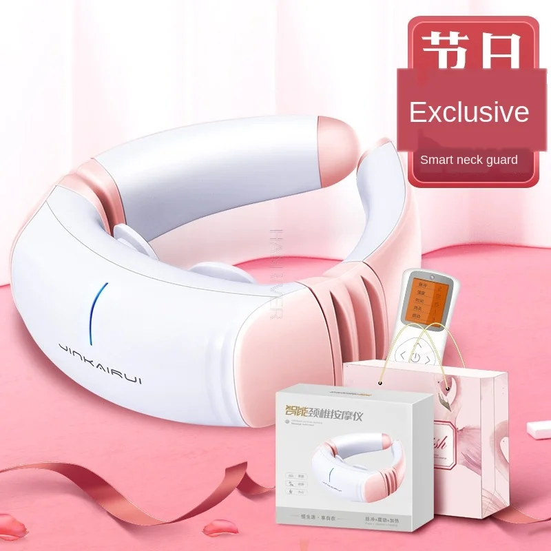 

Cervical vertebra instrument Cervical vertebra massager therapy instrument household electronic pulse shoulder neck neck pillow