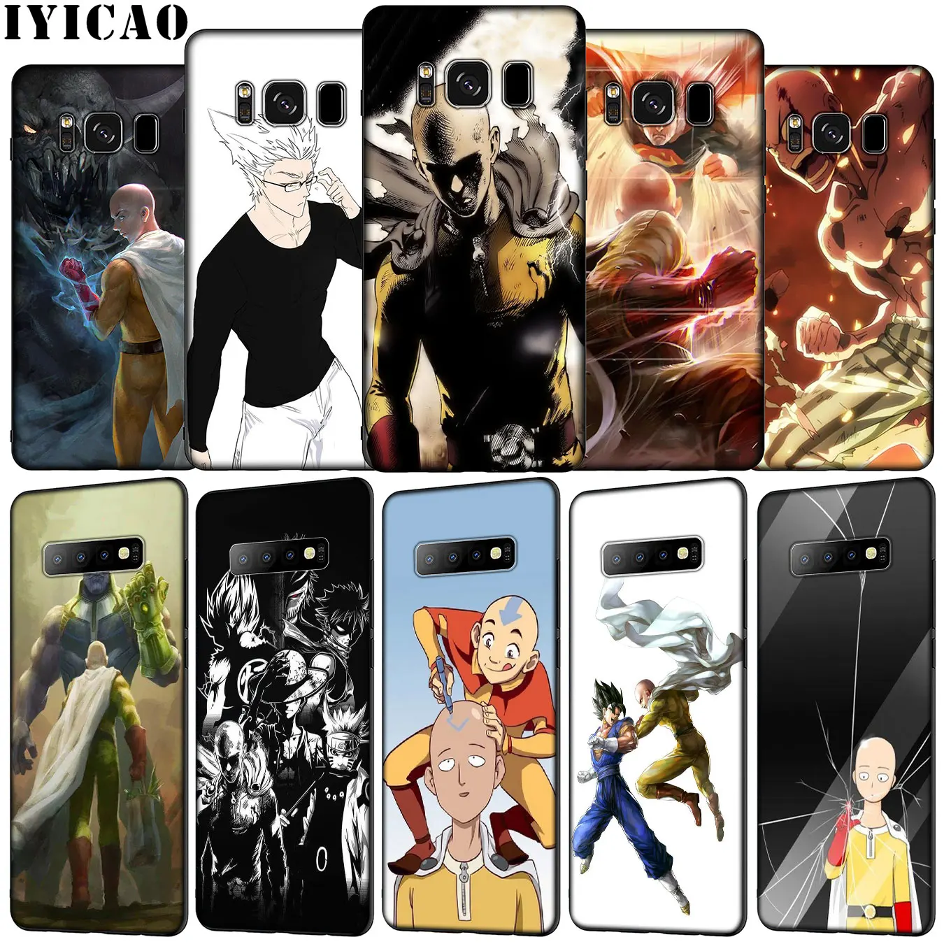 Мягкий силиконовый чехол для телефона IYICAO отбеливатель One Punch Man Samsung Galaxy S20 Ultra S10e S9