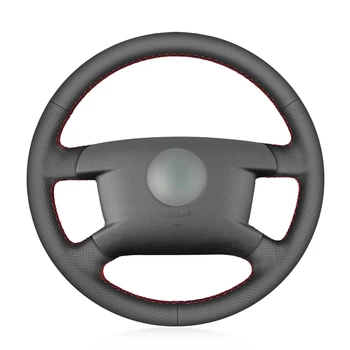 

Black Artificial Leather Comfortable Car Steering Wheel Cover for Volkswagen VW Caddy 2003-2006 Caravelle 2003-2009
