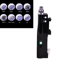 Портативный Умный инжектор воды мезотерапия Гидра инжектор 2 в 1 использование мезо пистолеты Дерма ручка инъекции машина для лечения лица