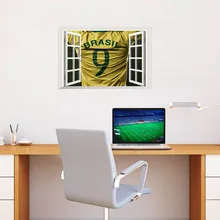 Стиль Кубок мира 3D картина ПВХ самоклеющиеся наклейки на стену s 3D наклейка живопись гостиная спальня ванная комната детская комната