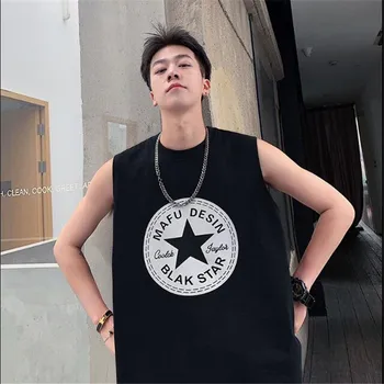 

Superman Men's Running Vest Quick Dry Tank Tops Fitness Sleeveless Undershirts Male Gym Tank Top Men Loose Sport Vest Plus Size