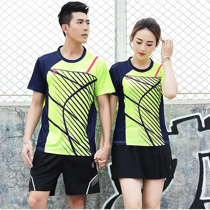 Tennis T Shirts Men Women Girls Boys Tennis Sportwear Badminton Kits Shorts Table Training uniform