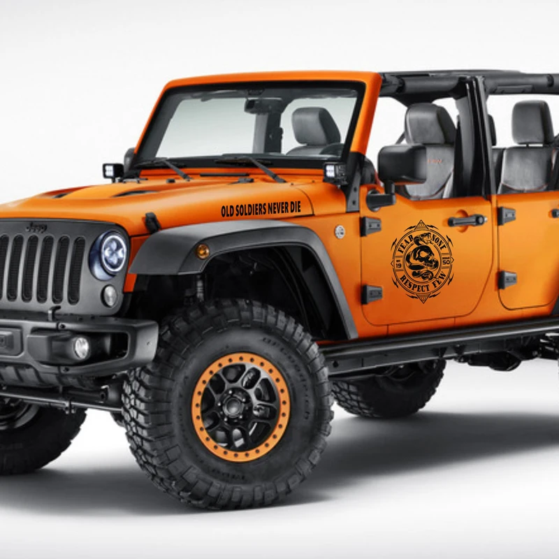 Автомобильные наклейки для JEEP Wrangler Renegade компасы Патриот Чероки Grand Cherokee 4x4 все