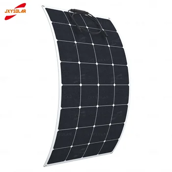 

sunpower etfe pet 100Wsemi flexible solar panel 20W 40W 50W 80W 110W 135W 150W 170W 200W Make to order