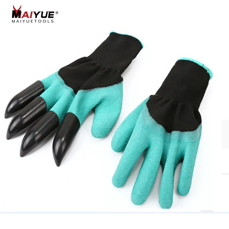 

MAIYUE Garden Gloves with Claws for Digging Non-slip Hand Protection Outdoor Gadgets Waterproof Work Glove
