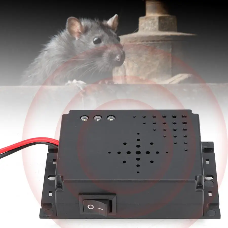 Electronic Ultrasonic Pest Repeller Dual Sonic Mice Rat Rodent Control