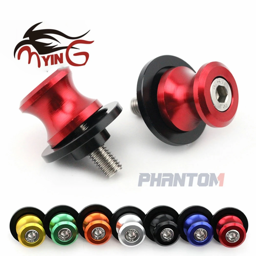 Swingarm Spools Slider For SUZUKI GSX1300R HAYABUSA B-KING SFV 650 Gladius GSX-S 150/750/1000/F Motorcycle Stand Screw M8 | Автомобили и