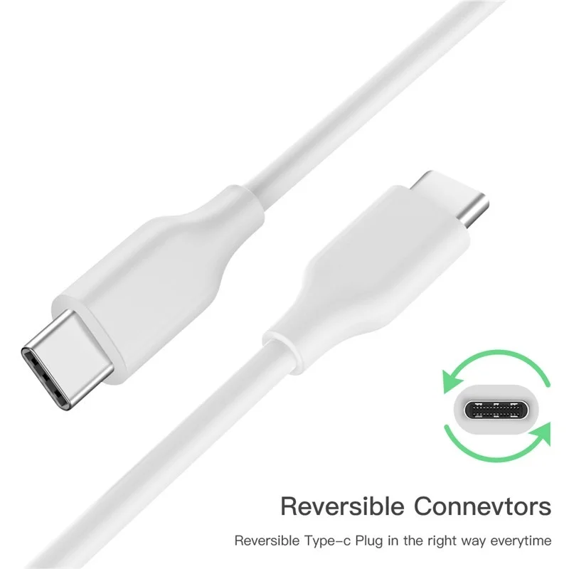 android charger type 0.25M Short 1M 2M  PD Fast Charging Cable Type C To Type C Cable for MacBook Pro/Air iPad Pro Huawei P30 Pro mate 30 honor 10 9 iphone to hdmi cable