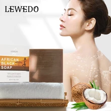 

LEWEDO Black Soaps Body Deep Cleansing Soap Facial Skin Care Moisturizing Bath Soap Remove Fade Acne Whitening Face Soap 100g