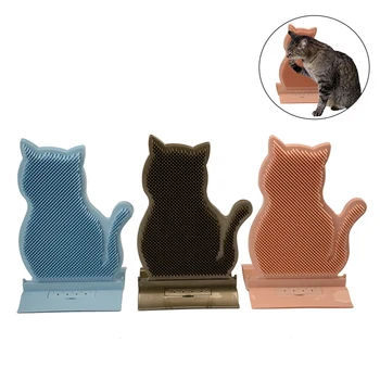 

Pet Products For Cats Brush Cat Massage Self Groomer Comb Brush With Catnip Cat Rubs With A Tickling Comb #3