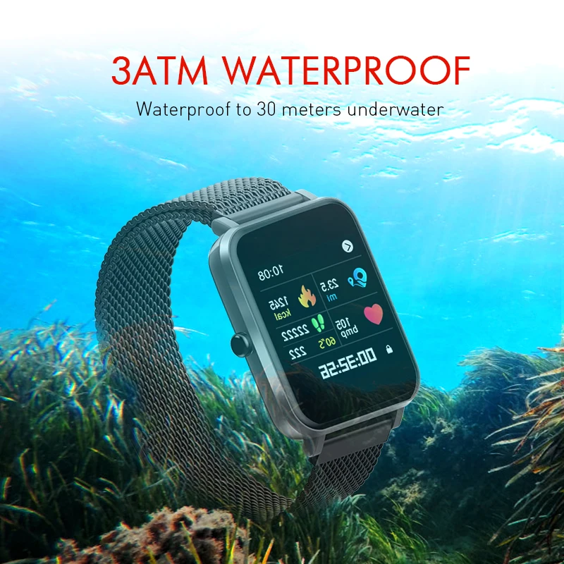 HAVIT Fitness Tracker Smart Watch Blood Pressure Measurement IPX68 3ATM Screen 1.54 inches Watch 7  - 4000329002670