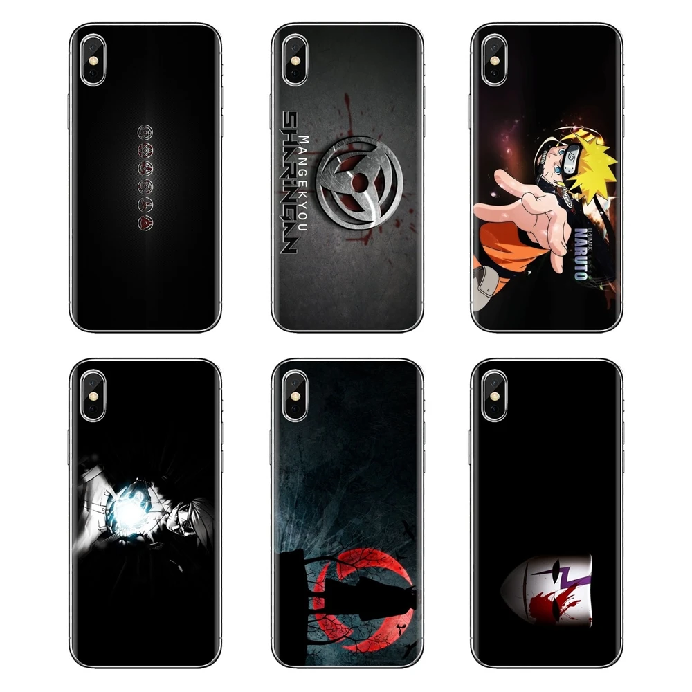Transparent Soft Shell Covers For Samsung Galaxy J1 J2 J3 J4 J5 J6 J7 J8 Plus 2018 Prime 2015 2016 2017 Naruto Black |