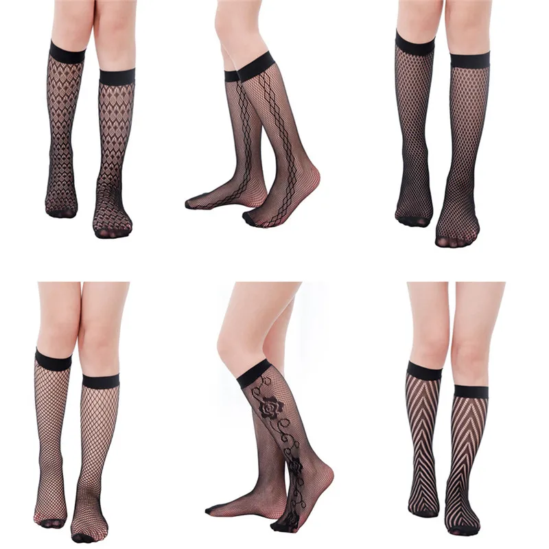 

DOIAESKV Women Short Socks Mesh Summer Breathable Net Socks Sexy Fishnet Nylon Socks Hollow out Women's Socks Meias Calcetines