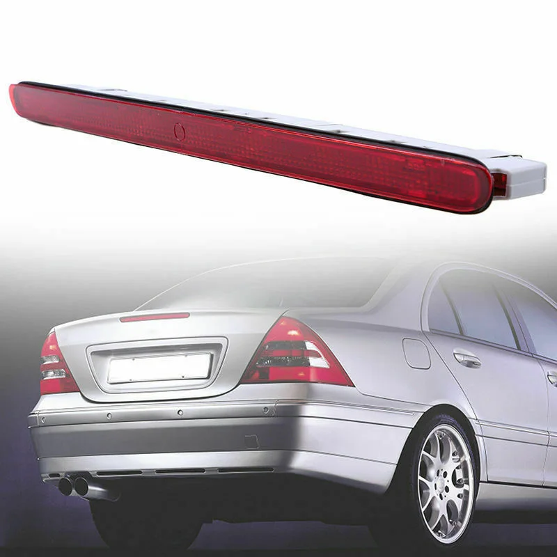 12V автомобиль 5050 SMD светодиодный третий стоп-сигнал светильник лампы для Mercedes-Benz 2001-2007 W203 C230 C240 C280 C320 Автомобильный светодиодный 3rd тормоза светильник