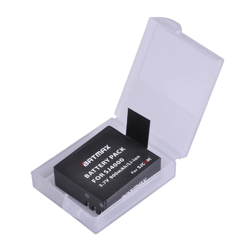 1x900mAh Sjcam sj4000 Аккумулятор для SJCAM sj 4000 SJ5000 sj5000x SJ6000 sj7000 sj8000 sj9000 wifi SJ M10 камера EKEN H8