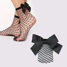 Женские носки, x27s, черные дышащие сетчатые носки женские Харадзюку сексуальный Носок, полые сетчатые прозрачные носки, 2 пары