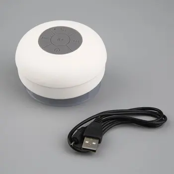 

Wireless Handsfree Mic Suction Speaker Shower Automobile Car Waterproof Speaker For Iphone For Samsung