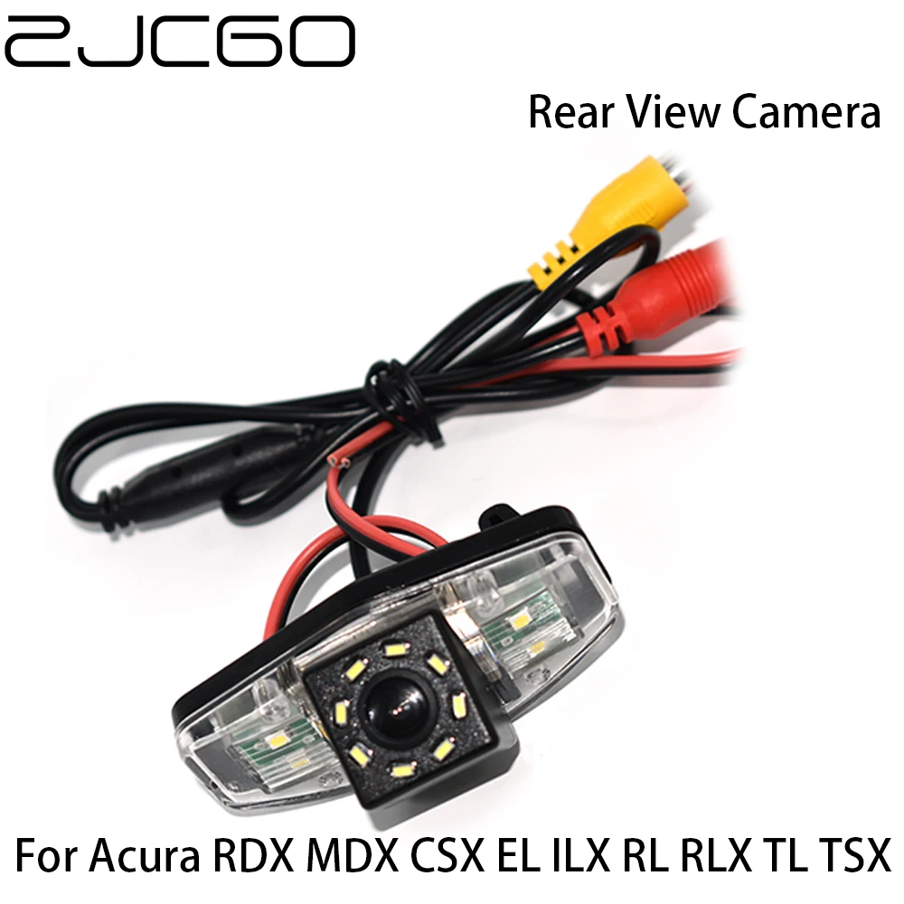 

ZJCGO HD CDD Car Rear View Reverse Back Up Parking Night Vision Waterproof Camera for Acura RDX MDX CSX EL ILX RL RLX TL TSX