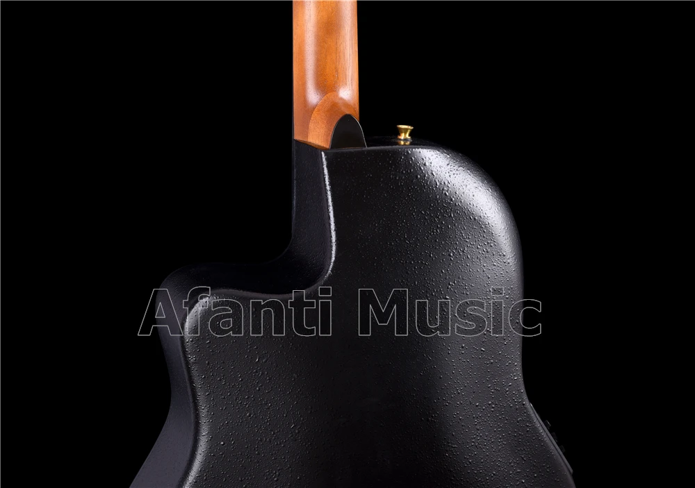 Afanti музыка 41 дюймов Roundback акустическая гитара с Spalted Maple top(ANT-169X