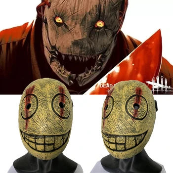 

Dead by Daylight Cosplay Masks Horror Game The Trapper Latex Butcher Mask Halloween Masquerade Party Cosplay Props 2020