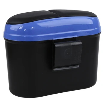 

Car Auto Trash Garbage Dust Rubbish Bin Can Box Holder Hook Random Colors