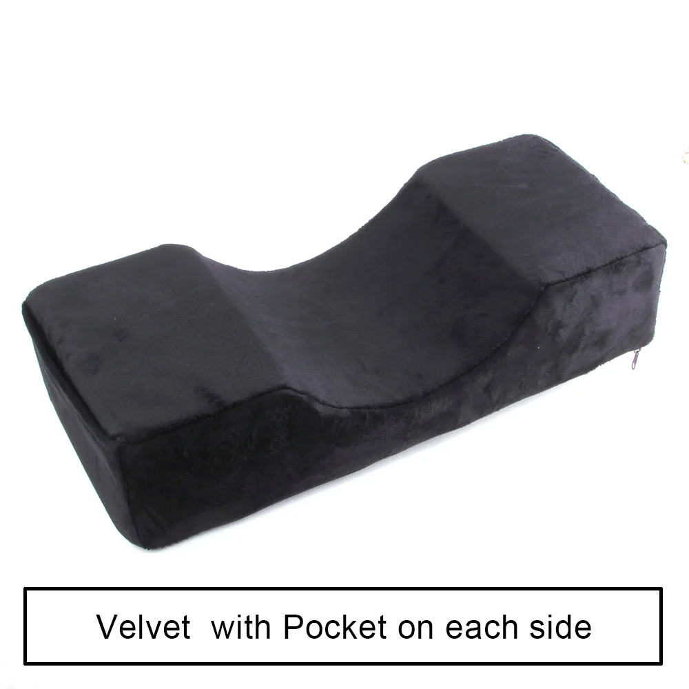 Black Flannel Pillow Эластичные ресницы покрывало профессиональные ресницы подушка для наращивания ресниц подушка для шеи для ресницы для наращивания косметические инструменты салон - Цвет: Black Flannel Pillow
