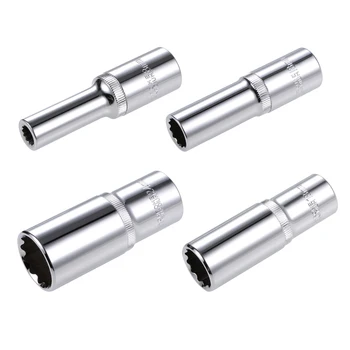 

uxcell 1Pcs 12-Point Deep Socket Cr-V 1/2-inch Drive 8-24mm to DIY Hand-making Household Maintenance most general Repairs