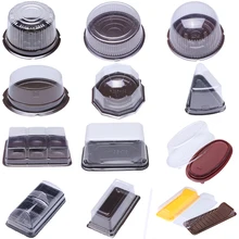 50 шт DIY упаковочные коробки для печенья пудинги/Сыр/прозрачная коробка для торта/банхалберд/блистерная коробка