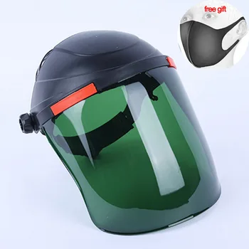 

Portable Electric Welding Helmet Protective Mask Face Shield Dustproof Gas Maske Outdoor Safety Work Heads Welding Glasses Tool