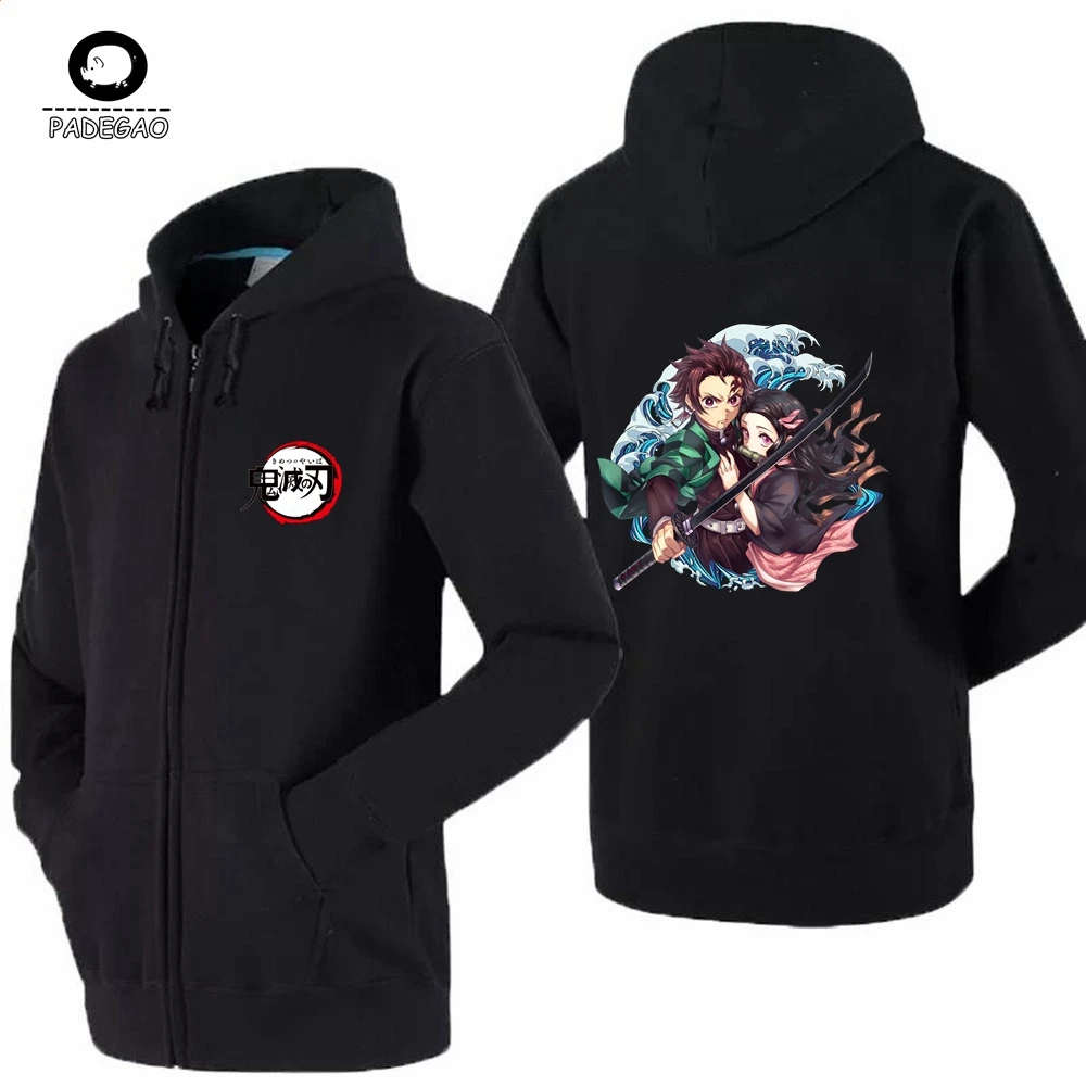 27 стильных Demon Slayer Kimetsu no Yaiba Kamado Tanjirou толстовки Tokitou Muichirou куртка с капюшоном пальто костюмы на Хэллоуин