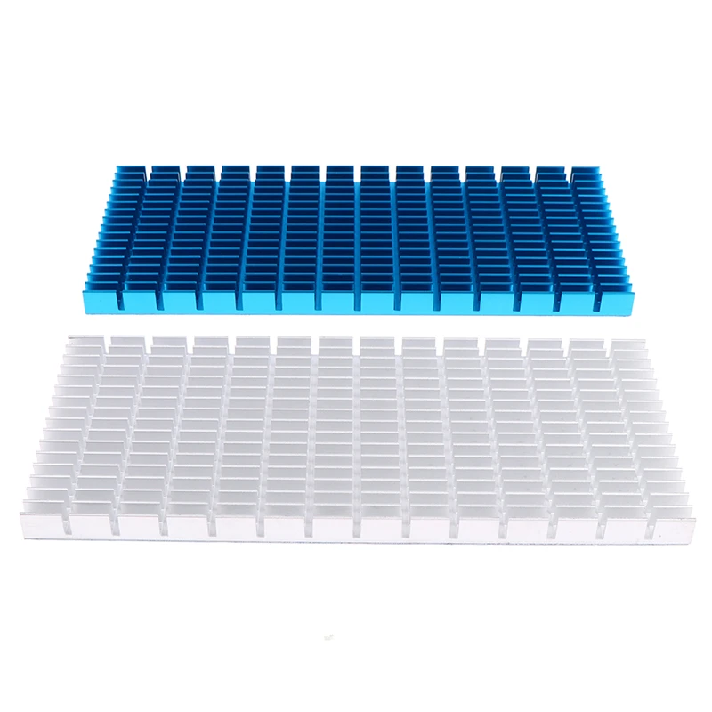 Aluminum Radiator Fin Mobile Phone Cooling Heatsink Radiator Cutting Slot Heatsink Blind Radiating Fin Heat Sink 150*65*8MM 1Pc aluminum heatsink radiator