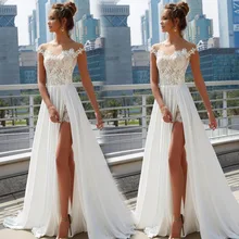 Европейский и американский стиль женское платье AliExpress кружевное платье с разрезом длинные юбки официальное платье