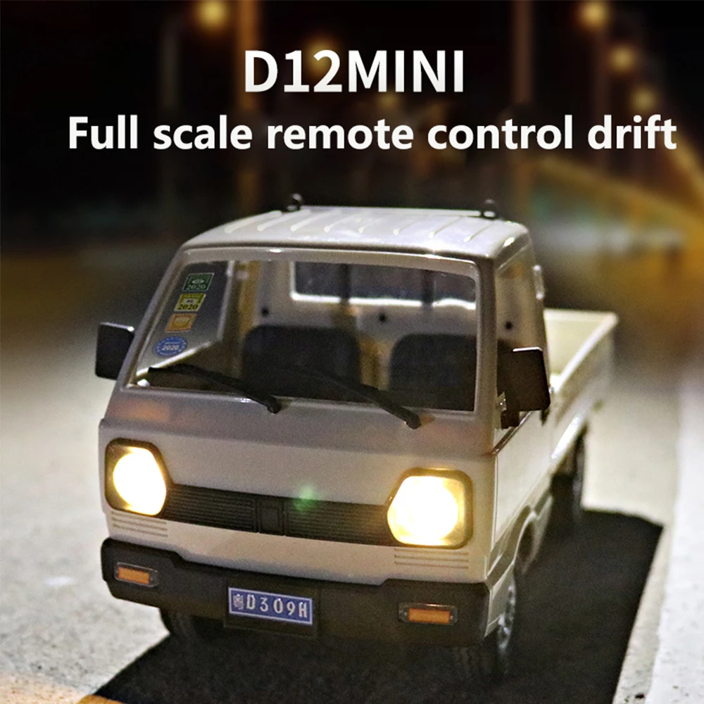 WPL D12mini 1/16 2WD RC Car Simulation 