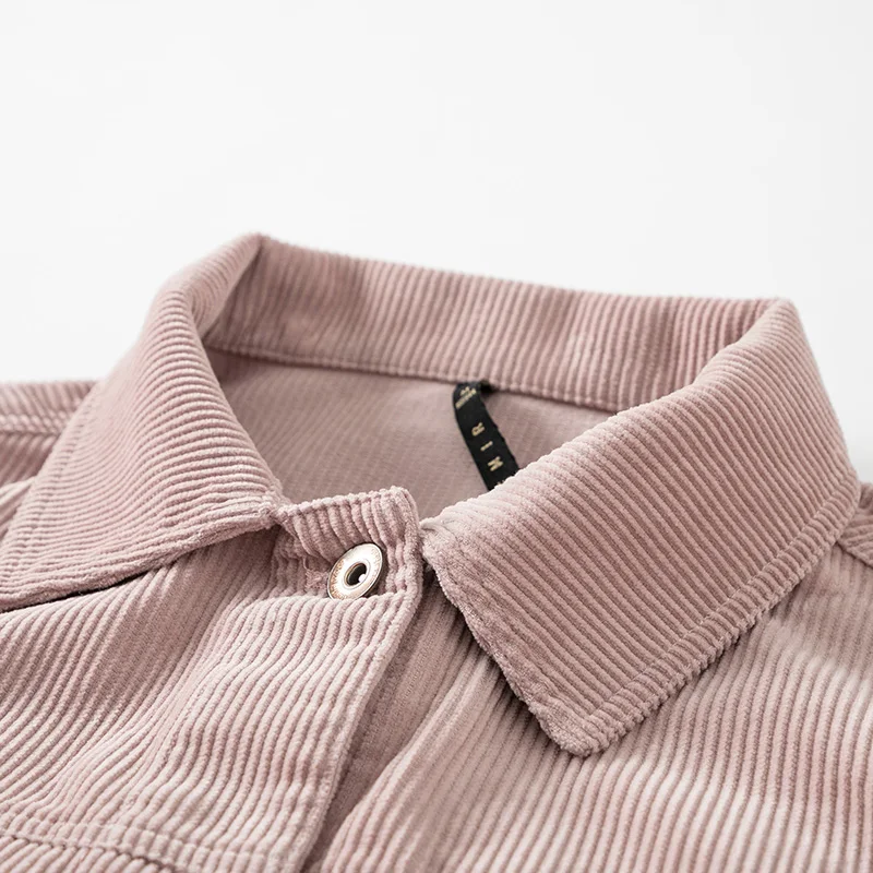 Most effective  SEMIR Jacket women 2019 autumn new corduroy cotton jacket lapel loose tooling jacket tide turn-down