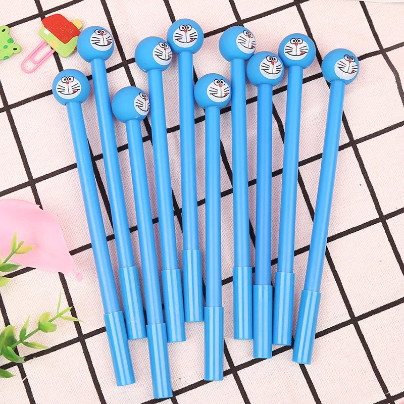 Doraemon гелевая ручка милый Kawaii креативный модный подарок для школы офисные канцелярские принадлежности написание полная игла Nib студента K1458 J