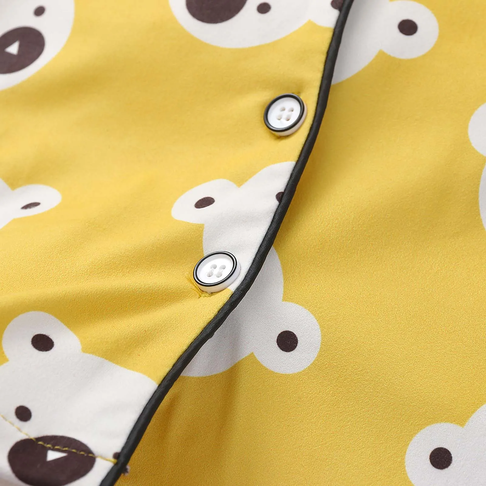 Newborn Baby Boys Girls Short Sleeve Cartoon Blouse Tops+Shorts Sleepwear Pajamas Kids Pajama Sets Summer Home Sleeping Clothes