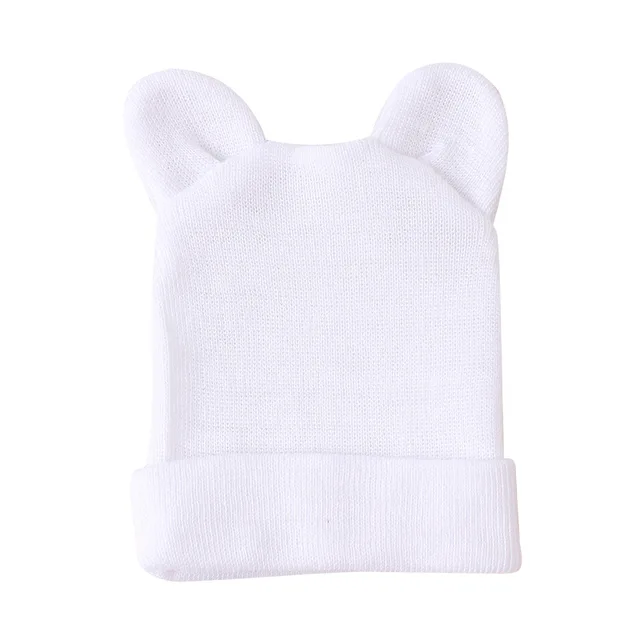 New Adorable Baby Cotton Striped Knit Hats Newborn Toddler Kids Boys Girls Unisex 6