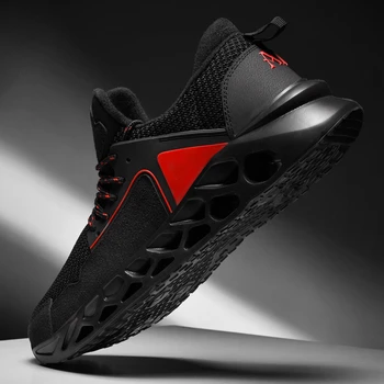 

QZHSMY Men Boots Casual Formal Shoes Sneakers Breathable Outdoor Soft Comfortable Wholesale Loafers Mesh (Air Mesh) Canvas