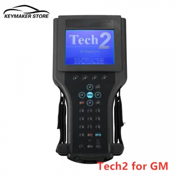 

Tech2 Car Diagnostic Tools For SAAB/OPEL/S-UZUKI/Holden/ISUZU 12V OBD2 Scanner Black Scanner For G-M with 32MB Software Card
